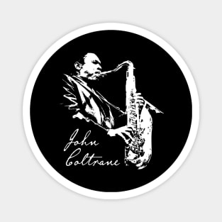 John Coltrane - Vintage Fan Art Magnet